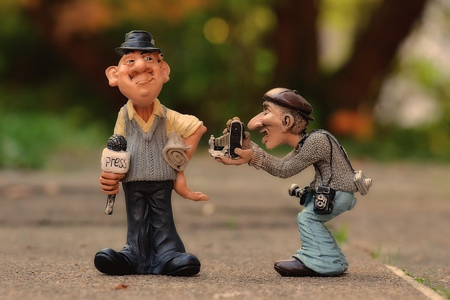 Broadcast journalism course.